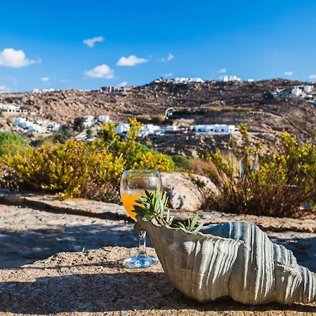 ヴィラ Beyond Beachfront Super Paradise Mykonos Town
